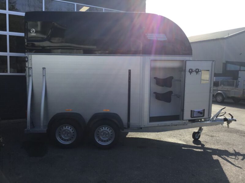 Sirius S45 Aluminium - Zadelkamer zwarte kap