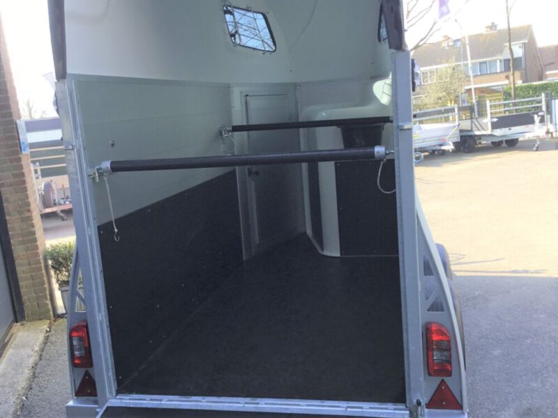 Sirius S45 Aluminium - Zadelkamer zwarte kap