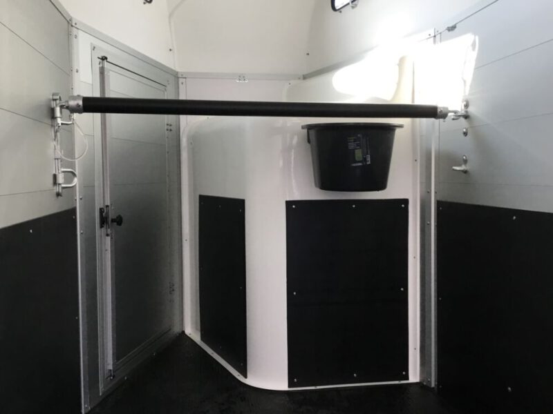 Sirius S45 Aluminium - Zadelkamer zwarte kap