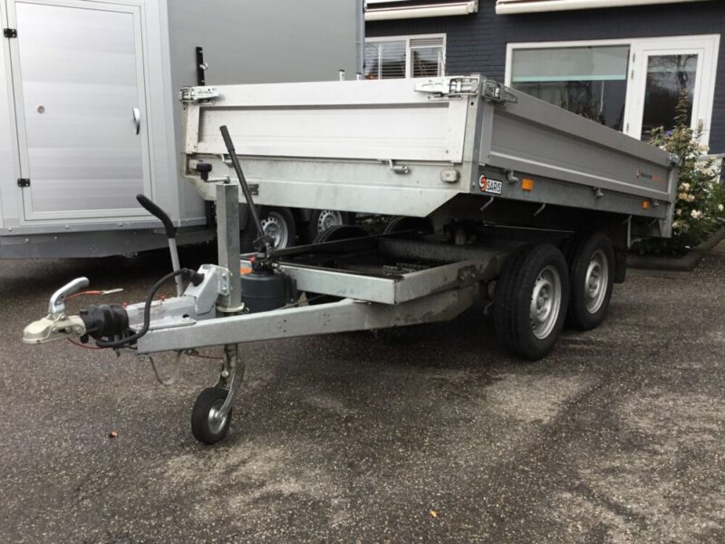 Kipper/plateauwagen Saris 2000 kg K1 276x150 cm